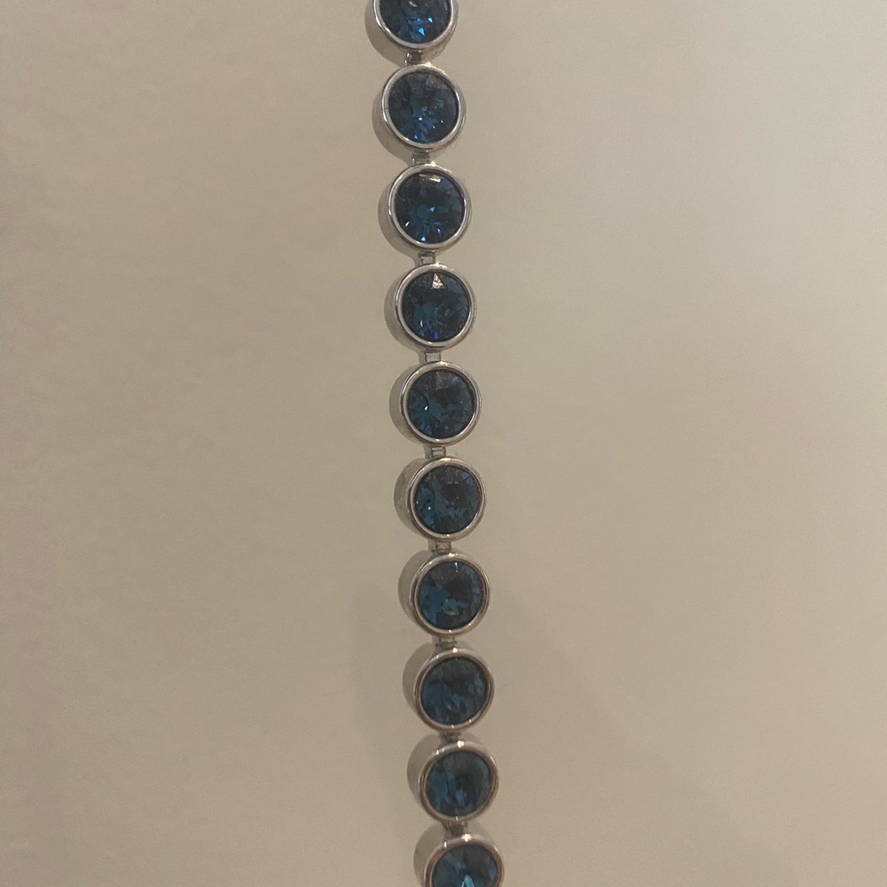 Touchstone Crystal Ice Bracelet in Montana Blue